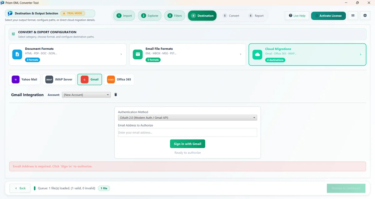 Microsoft 365 Direct Ingestion Export Mode — EML Converter Tool (2026 Enterprise Edition)