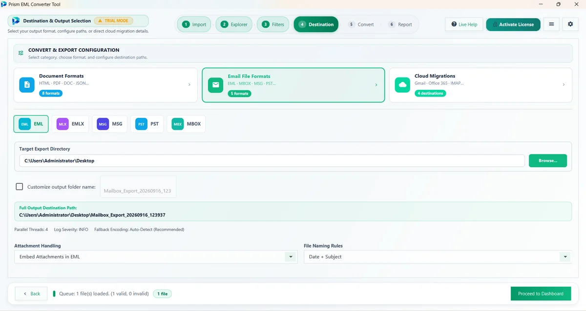 Yahoo Mail Direct Upload Export Mode — EML Converter Tool (2026 Enterprise Edition)