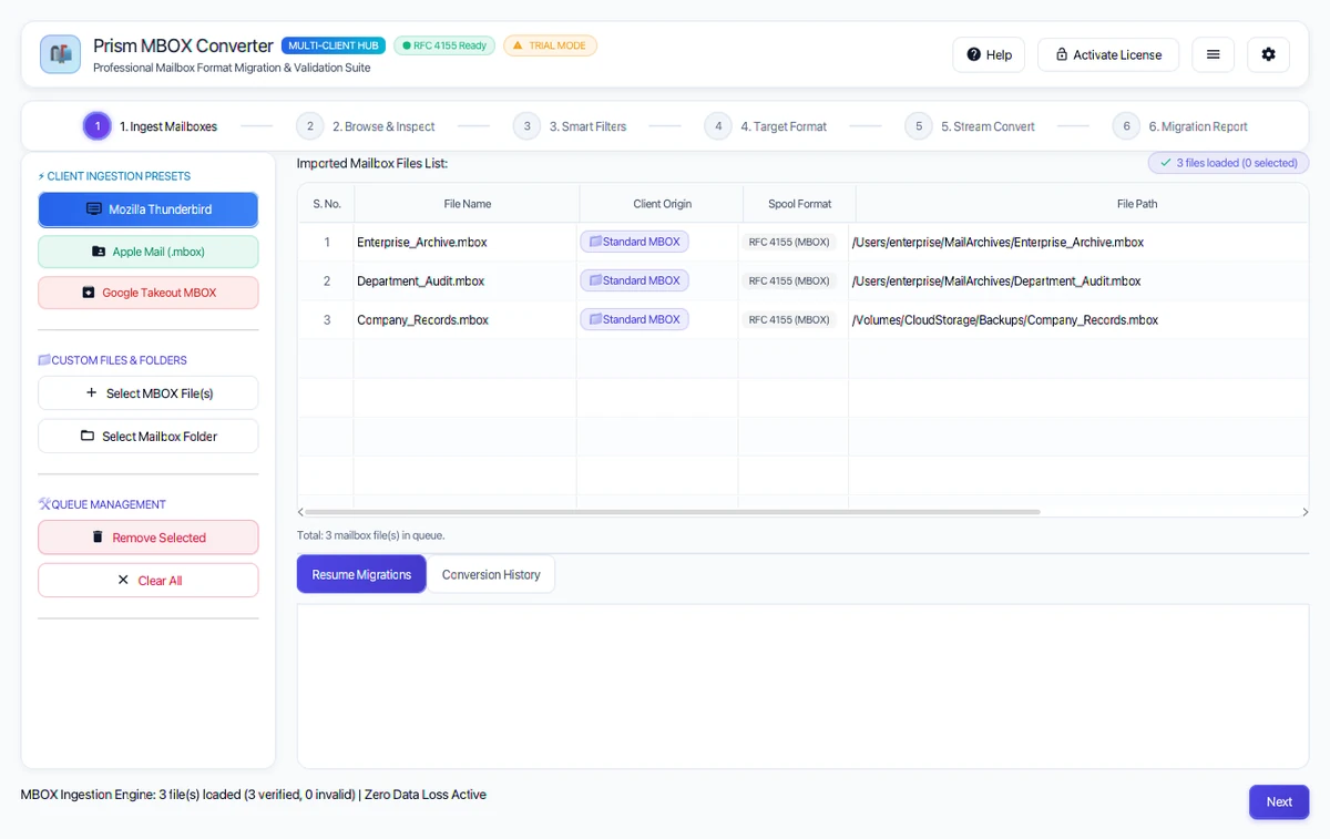 Step 01: Add MBOX Files or Folder — MBOX Converter Tool (2026 Enterprise Edition) Interface Walkthrough