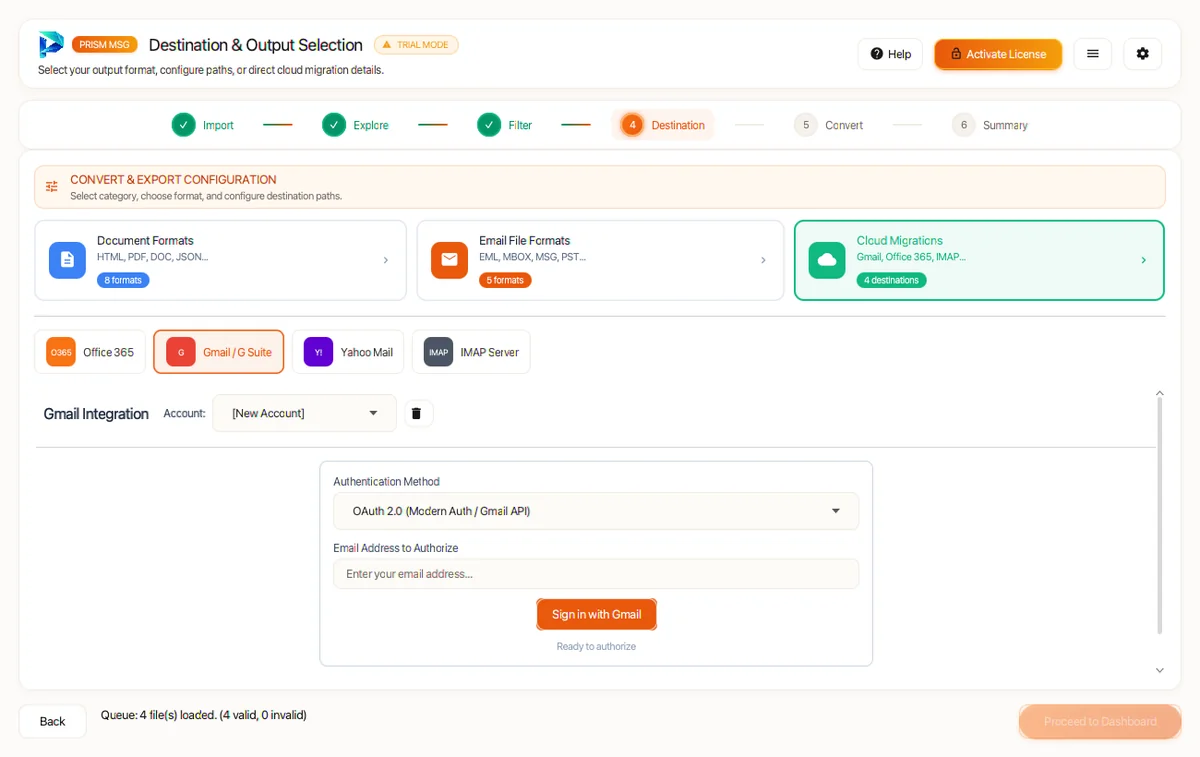 Gmail & Google Workspace Export Mode — MSG Converter Tool (2026 Enterprise Edition)